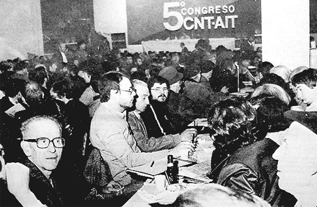 V Congreso de CNT. Madrid 8-16 de diciembre de 1979